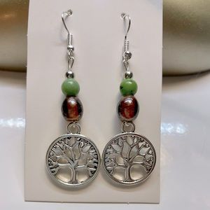 Silver, Tree of Life Earring’s⭐️